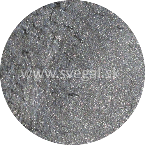 Metalický pigment Art Resin šedý, vhodný na výrobu efektných metalických odliatkov.