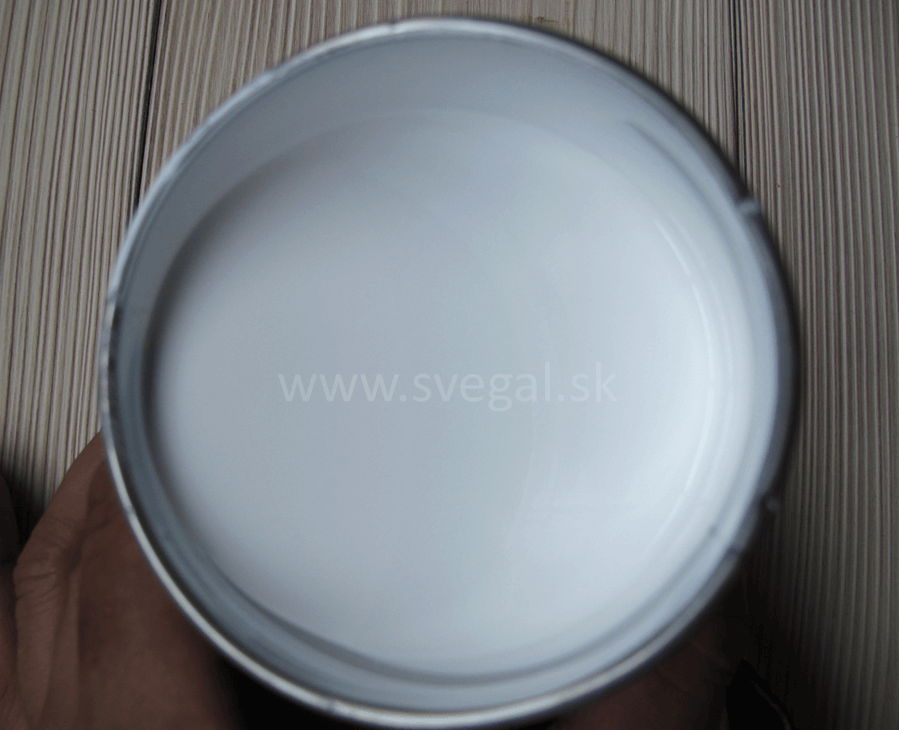 Pigmentovacia pasta Art Resin biela vhodná na výrobu nepriehľadných odliatkov.